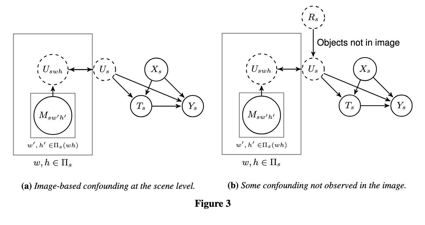 Directed acyclic graphs illustrating image-based confounding